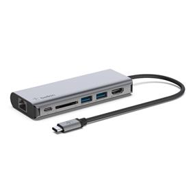 Belkin AVC008btSGY Connect 6-in-1 USB-C Multiport Adapter