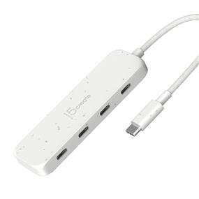 j5create Eco-Friendly USB-C to 4-Port Type-C Gen 2 Hub (JCH345E)