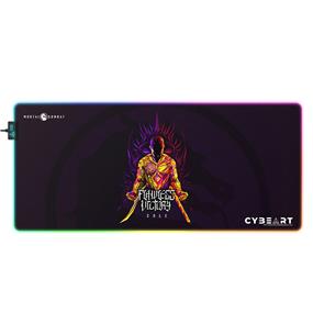 CYBEART | Cole Young - Mortal Kombat Gaming Mouse Pad | XXL Premium RGB LED Licensed Gaming Mouse Pad (900 x 400 x 4mm / Aurora Series)