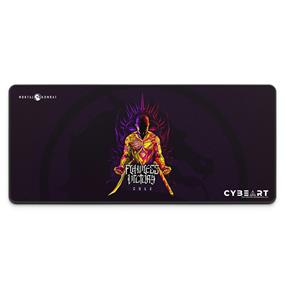 CYBEART | Cole Young - Mortal Kombat Gaming Desk Mat (XXL - 900x400x4mm) | Waterproof, Never Slip Base, Stitched Edges, Esports Grade