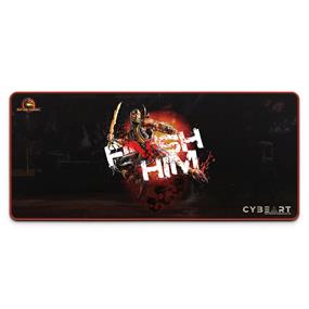 CYBEART | Mortal Kombat - Finish HIM Gaming Desk Mat | XXL Premium Licensed Gaming Mouse Pad (900 x 400 x 4mm / Rapid Series)