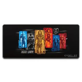 CYBEART | Justice League - Character Portraits Gaming Mouse Pad | XXL Premium Licensed Gaming Mouse Pad (900 x 400 x 4mm / Rapid Series)