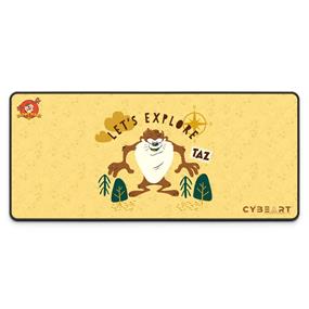 CYBEART | TAZ - Tasmanian Devil - Looney Tunes Gaming Desk Mat | Premium Licensed Extra Large Gaming Mouse Pad (900 x 400 x 4 mm / Rapid Series)