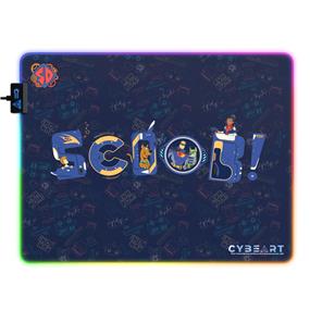 CYBEART | SCOOB! - Scooby Doo Gaming Mouse Pad | Large Premium RGB LED Licensed Gaming Mouse Pad (450 x 350 x 4mm / Aurora Series)