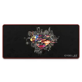 CYBEART | Superman Shield Emblem Gaming Desk Mat | XXL Premium Licensed Gaming Mouse Pad (900 x 400 x 4mm / Rapid Series)