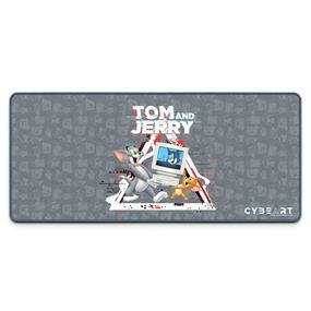 CYBEART | Tom and Jerry Gaming Desk Mat | XXL Premium Licensed Gaming Mouse Pad (900 x 400 x 4mm / Rapid Series)