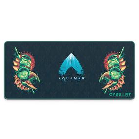 CYBEART | Aquaman - XEBEL Kingdom Gaming Desk Mat | XXL Premium Licensed Gaming Mouse Pad (900 x 400 x 4mm / Rapid Series)