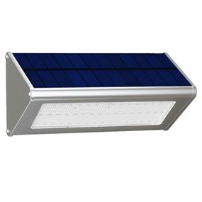 iCAN Aluminium alloy Radar wave sensor Solar Lights,48LED Solar Wall Lights,Wireless Security IP65 Waterproof Outdoor Lights for Outdoor Gate,Deck,Step,Wall,Yard,Fence,Patio,Garden,Driveway(SD48A-1)