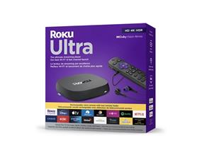 ROKU ULTRA 4K HDR Streaming Stick with Remote & Headphones, supports Dolby Vision(Open Box)