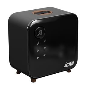 iCan 5.5L Smart Plant Humidifier with Humidity Sensor, Automatically Adjust Humidifying Volume, Wifi Control/Remote Control/Touch Control, Easy to Clean, Black.