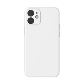 Baseus Liquid Silica Gel Protective Case For iPhone 12 5.4'', White(Open Box)