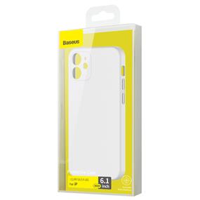 Baseus Liquid Silica Gel Protective Case For iP 12 Pro 6.1inch 2020 White