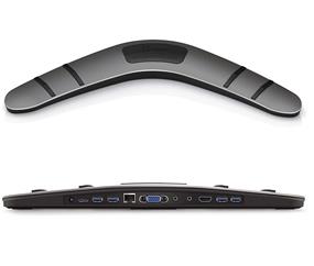 j5create USB 3.0 Dual Display Boomerang Docking Station, USB 3.0 charging connection x2, Ethernet, VGA, Audio Jack, Microphone connection (JUD481)