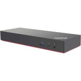 Lenovo 230W Docking Station (40AN0230US)| USB Type C| Network (RJ-45)| Audio Line Out | Thunderbolt