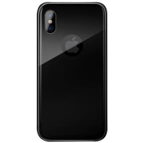 TXY Glass cases for iPhone X Black