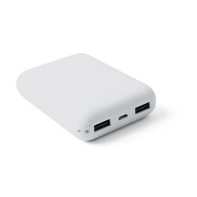 Mbest W1048 10000mAh Portable Power Bank for Smart Phone, White.
