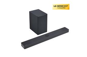 LG SC9S 3.1.3 ch 400W (Center Up-Firing Speaker) Sound bar with Subwoofer, Dolby Atmos® & DTS:X, IMAX Enhanced, High Resolution Audio (24bit / 96kHz)/ Multi-Platform Support - SC9S.DCANLLK(Open Box)