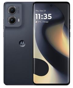 Motorola Edge 2024 5G (Unlocked), Midnight Blue, 8GB RAM 256GB Storage, 6.6" pOLED Display, 144 Hz Refresh Rate, Resolution 2400 x 1080, 402 ppi, Snapdragon 7s Gen 2, Android 14, On-screen Fingerprint Sensor, 5000 mAh Battery Up to 36 hours, 68W TurboPower Charging, 15W Wireless Charging, IP68 Water Resistant