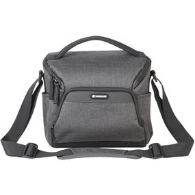 Vanguard VESTA ASPIRE 21 GY Shoulder Bag (Grey) | DSLR/Camera Bag | Compact & Well Padded | Secure Full Zip Closure & Top Access | Weighs 330g | External Dimensions 250 x 165 x 220mm