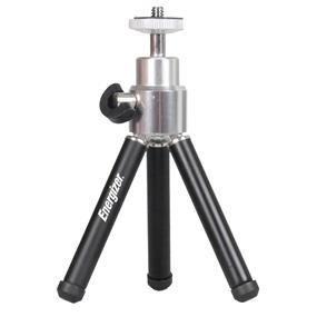 Energizer 5-Section Mini Tripod | 5 Expandable Sections | Universal Tripod Mount with 360° Swivel and 90° Vertical Range