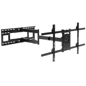 Mount-It! MI-372 Full Motion TV Wall Mount with Extra Long Extension, Compatible with TVs up to 80"