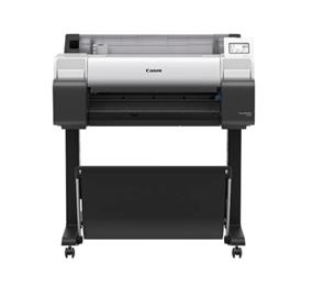 ImagePROGRAF TM-240w/stand, 24" Roll & Cut Sheet printer, 2” Roll Holder, Print Head, Starter Ink Tanks BK/C/M/Y (55ml) MBK (80ml), USB port (High Speed), Power Cable and Screw, Gigabit Ethernet (Built-in)