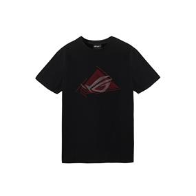 ASUS ROG Triangle Premium T-Shirt - Size L, eSports Gaming apparel (100% Cotton, Short Sleeve, Crew Neck)