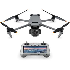 DJI Mavic 3 Pro (DJI RC) (NA) | Professional Camera Drone | 4/3 CMOS Hasselblad | Dual Tele Cameras | Tri-Camera Apple ProRes Support | 43-Min Max Flight Time | Omnidirectional Obstacle Sensing | 15km HD Video Transmission