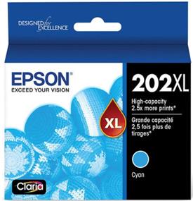 Epson Claria 202XL Ink Cartridge - Cyan - Inkjet - High Yield