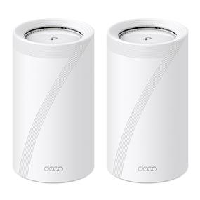 TP-Link (Deco BE95(2-pack)) - BE33000 Quad-Band Whole Home Mesh WiFi 7 System
