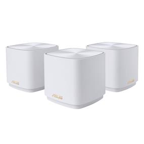 ASUS ZenWiFi (XD5) AX3000 Whole Home Mesh Wi-Fi 6 System (3 Pack), WiFi 6, 802.11ax, up to 5000 sq ft & 5+ rooms, AiMesh, Lifetime Free Internet Security, Parental Controls, Easy Setup