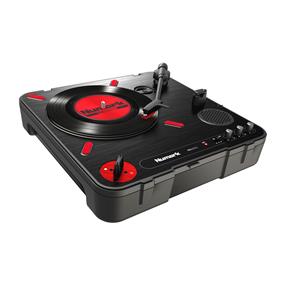 NUMARK PT01 Scratch - Portable Turntable with DJ Scratch Switch | Built-In Adjustable Slide-Switch | Slide-Switch Replaceable | Built-In Speaker