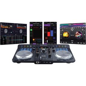 HERCULES DJ Universal DJ | Built-in audio interface | Capacitive jog wheels | 16 performance pads