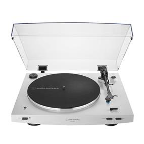 AUDIO TECHNICA AT-LP3XBT Automatic Belt-Drive Stereo Turntable, White | Wireless & Analog