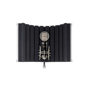 MARANTZ PROFESSIONALl Sound Shield Compact - Compact, Folding Vocal Reflection Shield | Lightweight for Easy Transport | Professional Acoustic Foam | Perfect for Studio or Field Use | Mounts to Mic Stand