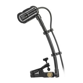 AUDIO TECHNICA Wireless Cardioid Condenser Instrument Microphone - With Universal Clip-On Mounting System