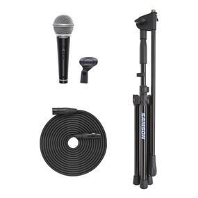 SAMSON VP10X Microphone Value Pack | includes R21S, MK10, 18' microphone cable with XLR connectors