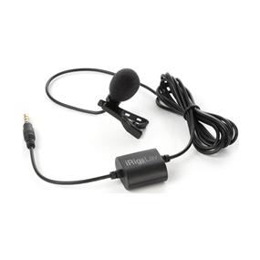 IK MULTIMEDIA iRig Mic Lav Compact Lavalier Microphone for Smartphones & Tablets | High-Quality Lavalier Mic with TRRS Jack | Omnidirectional Condenser Capsule | Use Headphones or Second iRig Mic Lav