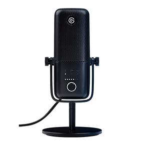 ELGATO USB Condenser Microphone Wave:3, Digital Mixer for Streaming, Recording, Podcasting - Clipguard, Capacitive Mute, Plug & Play for PC/Mac