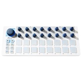 ARTURIA BEATSTEP Portable USB Pad Controller | 16 backlit pads | 16 assignable encoders with 2 modes | Multiple pad modes