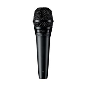 SHURE PGA57-XLR Cardioid Dynamic Instrument Microphone with XLR Cable (15'), Black