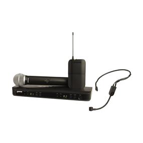 SHURE BLX1288/P31 Dual-Channel Headset & Handheld Combo Wireless Mic System (H10: 542 - 572 MHz)