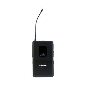 SHURE PGXD1 Digital Series Wireless Bodypack Transmitter | 24-Bit Digital Wireless | 900 MHz Band Avoids TV Channels