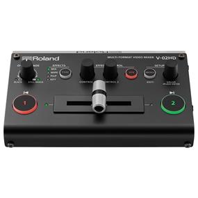 ROLAND+V-02HD+Multi-format Video Mixer+The video production problem-solver.