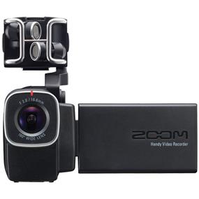 ZOOM Q8 Handy Video Recorder | Records up to 2304x1296 Video at 30 fps | Wide-Angle 160° Lens | Detachable X/Y Condenser Microphone | Compatible with ZOOM Microphone Capsules