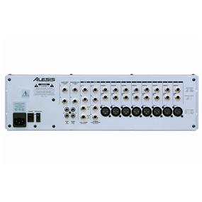 ALESIS MultiMix 12R | 12-channel Mixer & Microphone Preamplifier in 3U Rack | 10-Segment LED Stereo Meters