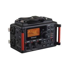 TASCAM DR-60DmkII 4-Channel Portable Recorder for DSLR | Records 4 Channels Simultaneously | Camera & Tripod Mountable | Records up to 24-Bit/96 kHz WAV/BWF Files