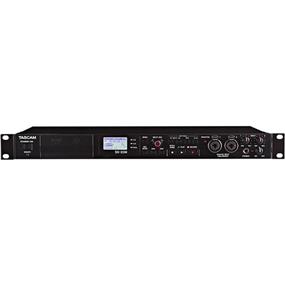 TASCAM SD-20M 4-Track Solid-State Recorder | Stereo or Four-Track Recording | 2x XLR-1/4" Combo Mic/Line Input Jacks | Switchable +48V Phantom Power