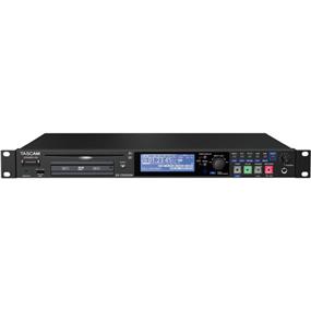 TASCAM SS-CDR250N Two-Channel Networking CD and Media Recorder  (SS-CDR250N) | XLR and RCA Input and Output Jacks | AES/EBU and S/PDIF Digital I/O | RS-232C Serial & 25-Pin Control Ports