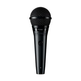 SHURE PGA58-LC Cardioid Dynamic Vocal Microphone, Black